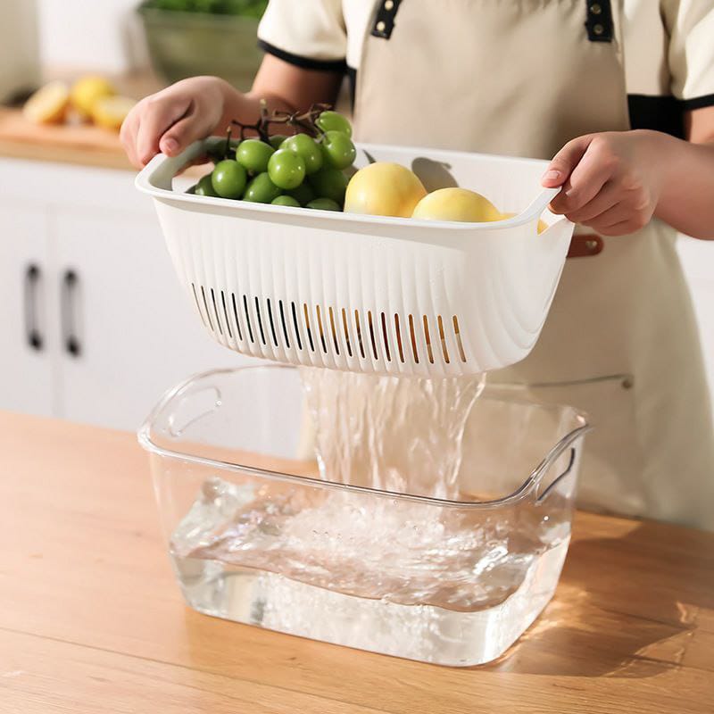 Multipurpose Washing and Storage Basin – Durable Utility Tub (33x23.5x14.5cm)