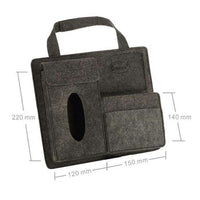 New Design Canvas Car Back Seat Organizer Waterproof Size 220mm x 270mm x 140mm Car accessories Vehicle Organizers