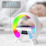 New Design Wireless Charger/Lamp LED Alarm Table/Bluetooth Speaker Lamps Electrical Conduit