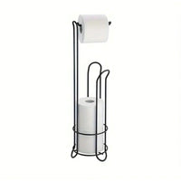 New Metallic Toilet Tissue Holder Matte Black Finish Tissue holders Toilet Paper Holders