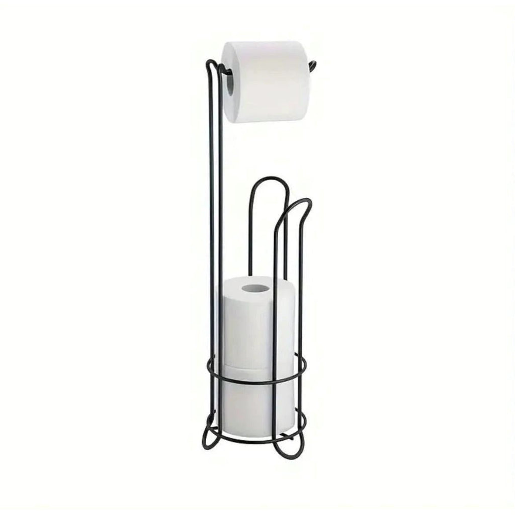 New Metallic Toilet Tissue Holder Matte Black Finish Tissue holders Toilet Paper Holders