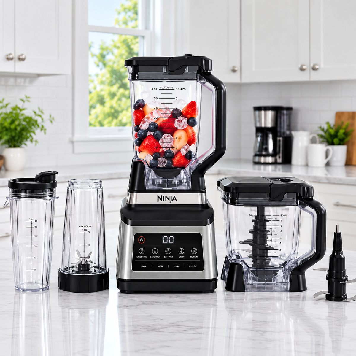 Auto-iQ 3-in-1 Kitchen System 1200W with 2.1 L Blender