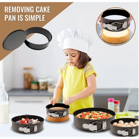 Non Stick Round Cake Mold Perfect for Baking Even & Easy Release Cakes