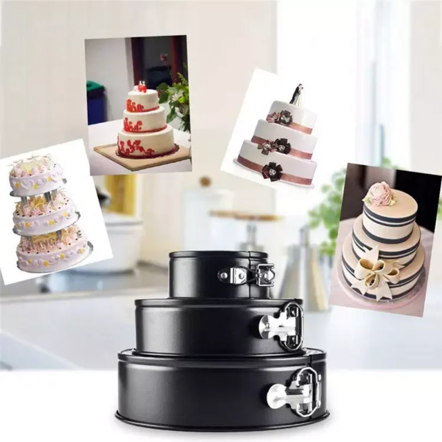 Non Stick Round Cake Mold Perfect for Baking Even & Easy Release Cakes