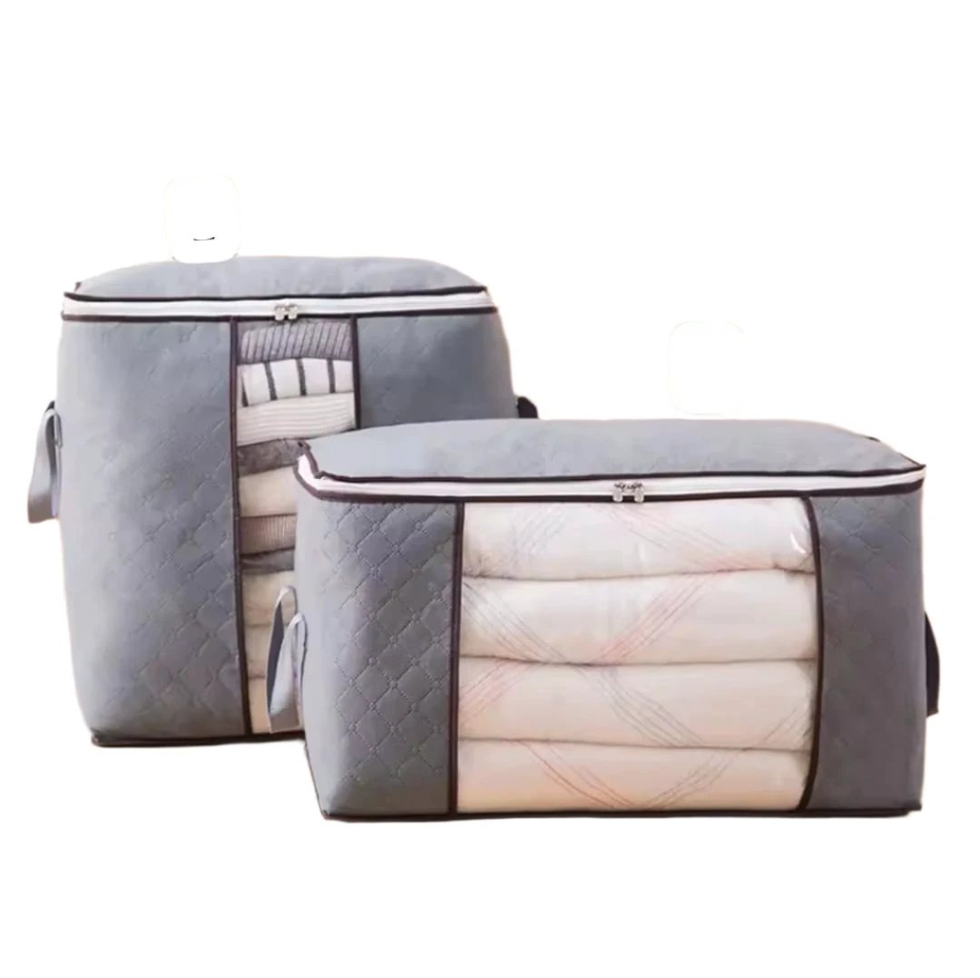 Non-Woven Storage Bag | Multifunctional, Foldable, Large Capacity Closet Organizers Household Storage Bags