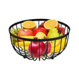 Nordic Minimalist Elegant Heavy Round Metal Fruit Basket