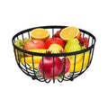 Nordic Minimalist Elegant Heavy Round Metal Fruit Basket kitchen and dinning Kitchen Counter & Beverage Station Organizers