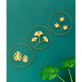 Nordic Style 3 Piece Metal Wall Hanging Decoration | Modern Home Décor for Living Rooms, Bedrooms, and Offices