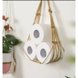 Nordic Style Hanging Cotton Rope Roll Paper Holder