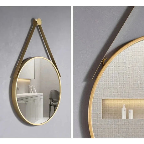 Nordic Wall Mirror – Minimalist Round Design, 50cm Diameter Mirrors Mirrors