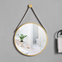 Nordic Wall Mirror – Minimalist Round Design, 50cm Diameter Mirrors Mirrors
