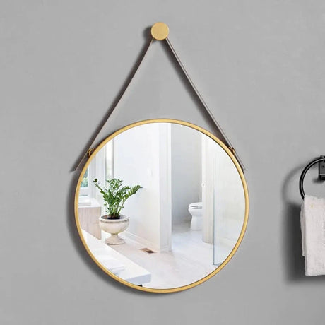 Nordic Wall Mirror – Minimalist Round Design, 50cm Diameter Mirrors Mirrors