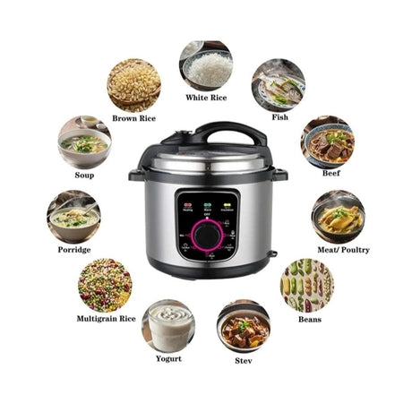 Nunix 10-in-1 Electric Pressure Cooker – 5.0 Litres Capacity