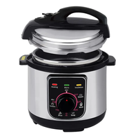 Nunix Multifunction Pressure Cooker PC02K 5L 800W for Fast and Convenient Cooking Kitchen Appliances