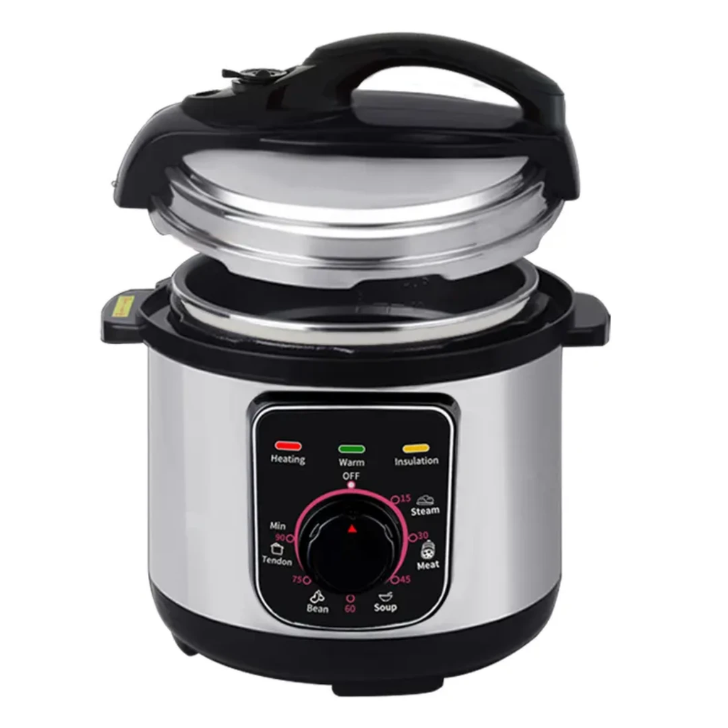 Nunix Multifunction Pressure Cooker PC02K 5L 800W for Fast and Convenient Cooking Kitchen Appliances