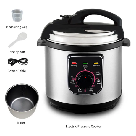 Nunix Multifunction Pressure Cooker PC02K 5L 800W for Fast and Convenient Cooking