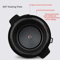 Nunix Multifunction Pressure Cooker PC02K 5L 800W for Fast and Convenient Cooking Kitchen Appliances