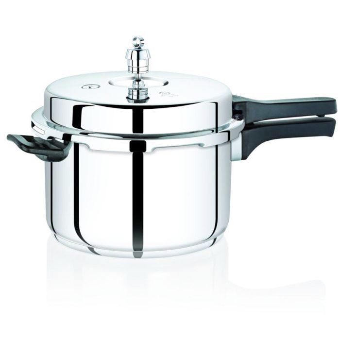 Stainless Steel Pressure Cooker| 5L, 3L, & 2L Sizes | Durable and Efficient Cooking