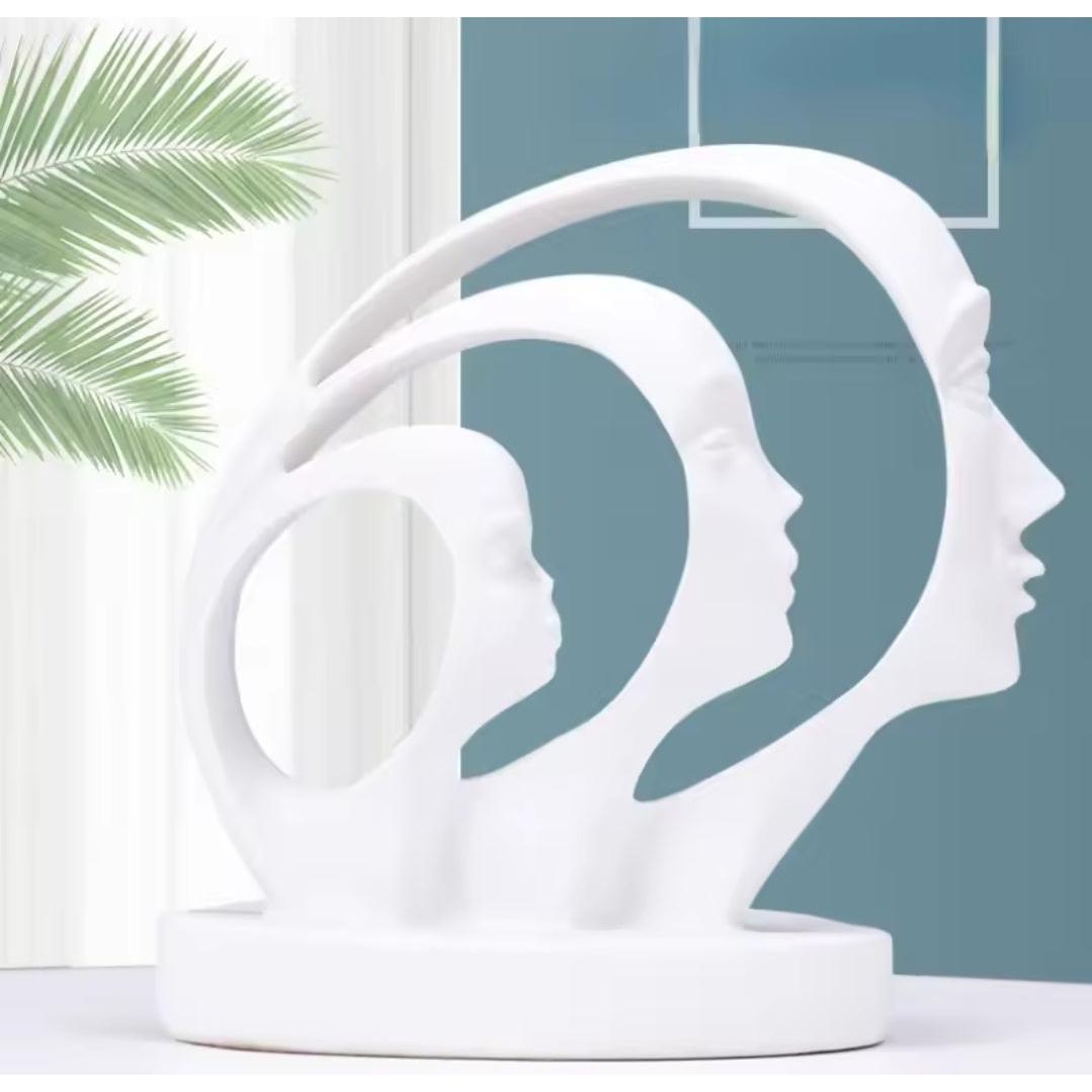 Originality Home Decoration Abstract Portrait Sculpture Modern Artistic Accent Piece