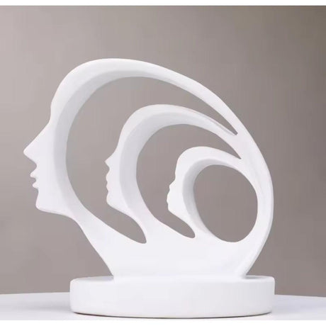 Originality Home Decoration Abstract Portrait Sculpture Modern Artistic Accent Piece