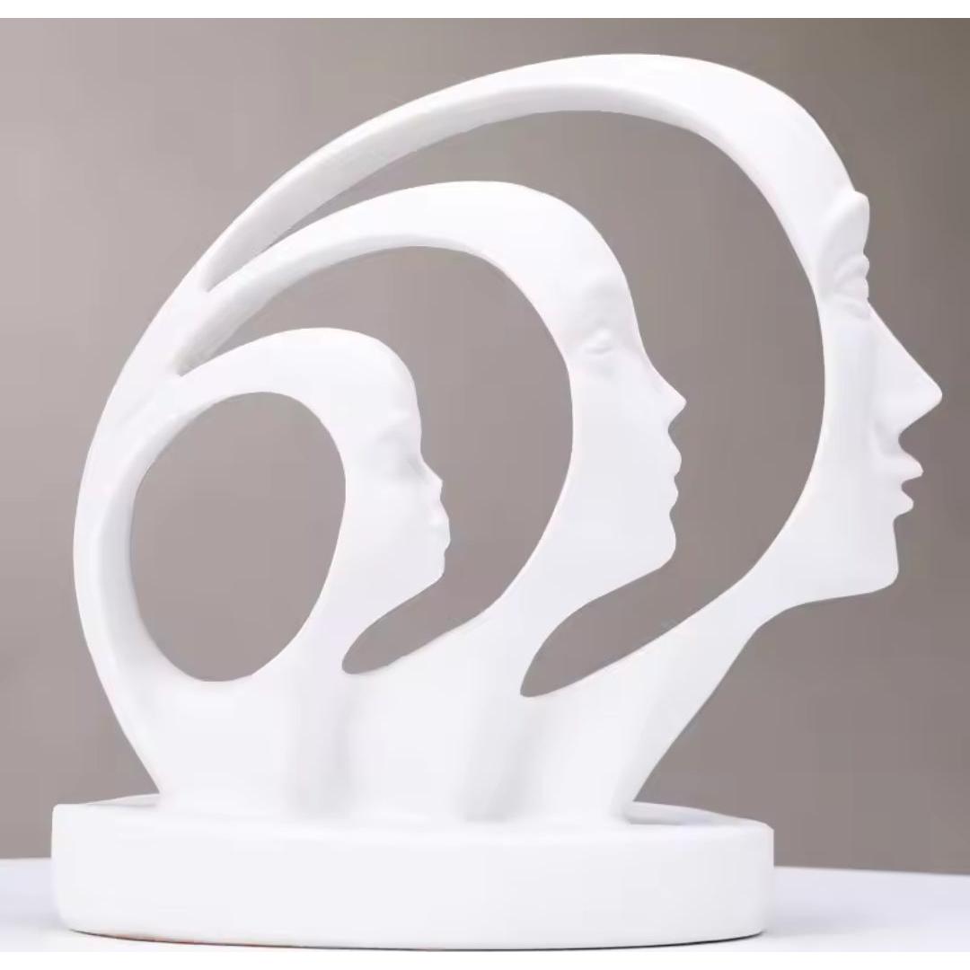 Originality Home Decoration Abstract Portrait Sculpture Modern Artistic Accent Piece