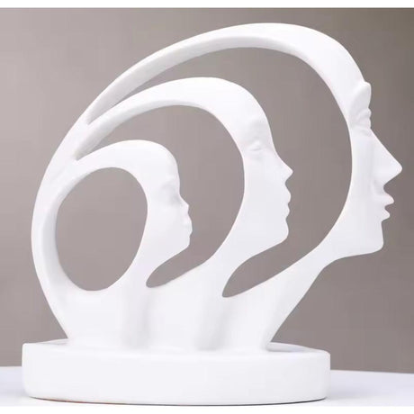 Originality Home Decoration Abstract Portrait Sculpture Modern Artistic Accent Piece
