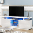 Oslo 5ft Modern TV Stand with LED Light | Fits up to 65" TV | Spacious Storage