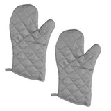Oven Glove & Pot Holder Set Comfortable 100% Cotton Protection