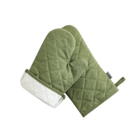 Oven Glove & Pot Holder Set Comfortable 100% Cotton Protection Kitchen Linen Kitchen Linens Sets