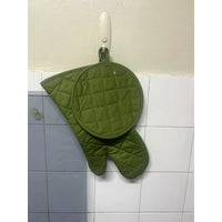 Oven Glove & Pot Holder Set Comfortable 100% Cotton Protection Kitchen Linen Kitchen Linens Sets