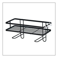 Over the Toilet Storage Rack with Hooks Space Saving Bathroom Organizer Bathroom organiser Over-the-Toilet Caddies