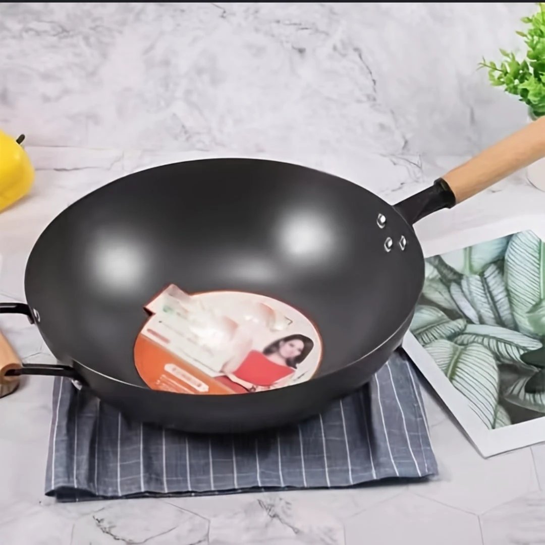 Pan Heavy Duty Frying Pan with Antiscalding Feature Cookware Cookware