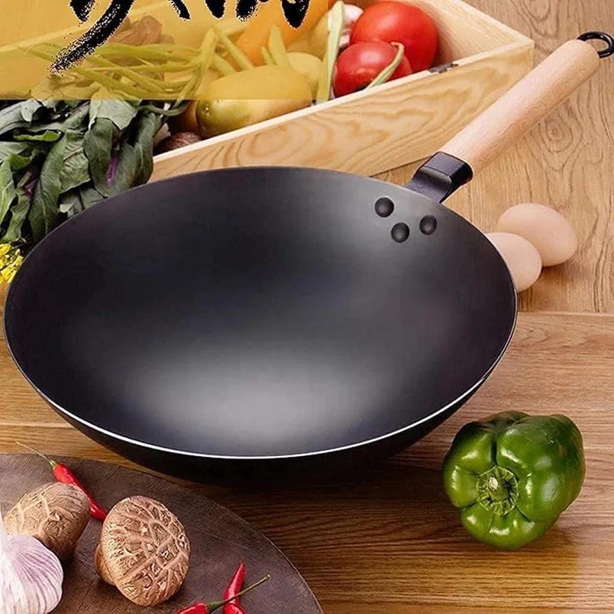 Pan Heavy Duty Frying Pan with Antiscalding Feature Cookware Cookware