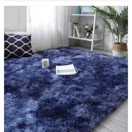 Patches Fluffy Carpet 5x8 Size, Soft and Stylish Rug for Home Décor