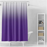 Peva Shower Curtain With Hooks,180cm * 180cm, Antimicrobial, Waterproof Curtain, Bathroom Decor,Bath curtain