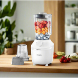 Philips Blender 3000 Series 450W High Performance Blender with 1L Jar and Mill