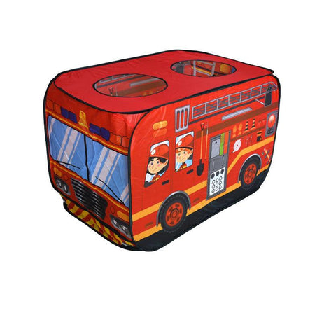 Pop Up Play Tent for Kids School Bus Playhouse Toy Tent for Toddlers Indoor & Outdoor Foldable Kids Game House