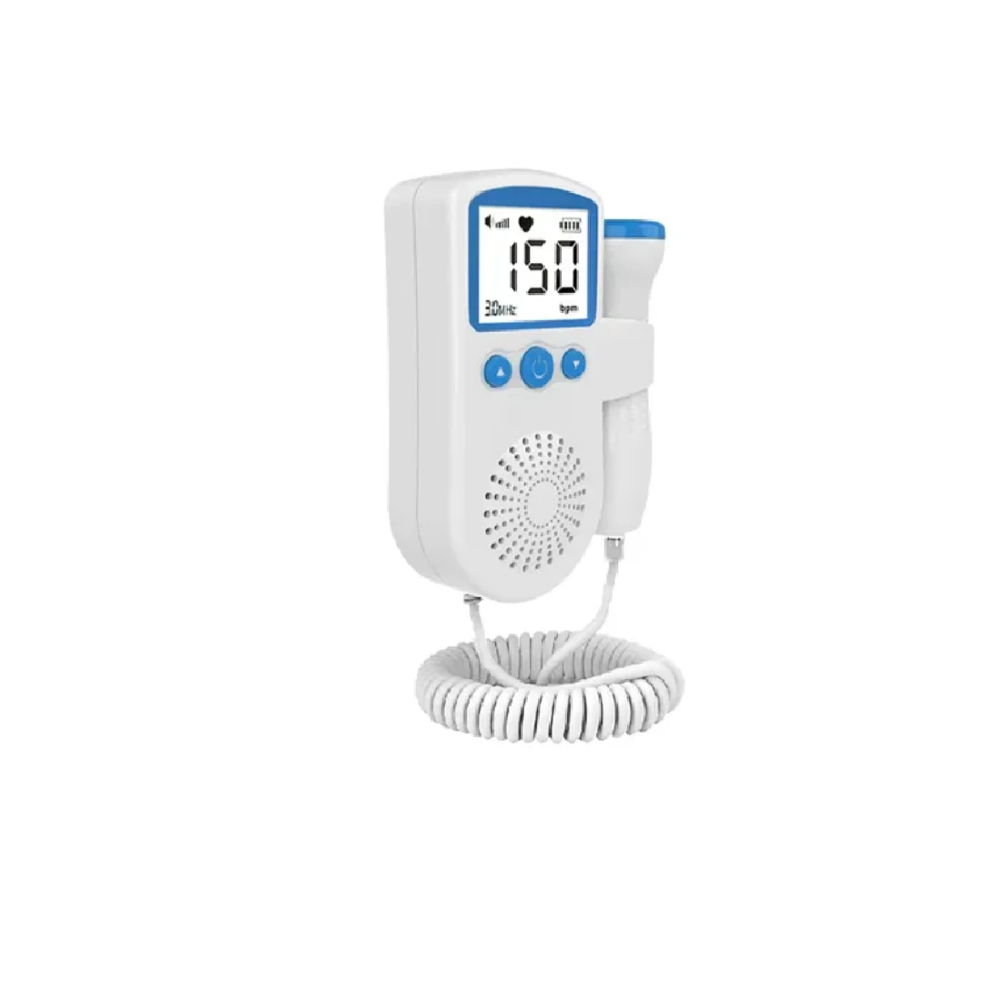 Portable Doppler Fetal Heart Rate Monitor – Pregnancy Baby Heartbeat Detector Baby & Toddler Care Prenatal Heart Rate Monitors
