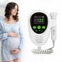 Portable Doppler Fetal Heart Rate Monitor – Pregnancy Baby Heartbeat Detector Baby & Toddler Care Prenatal Heart Rate Monitors