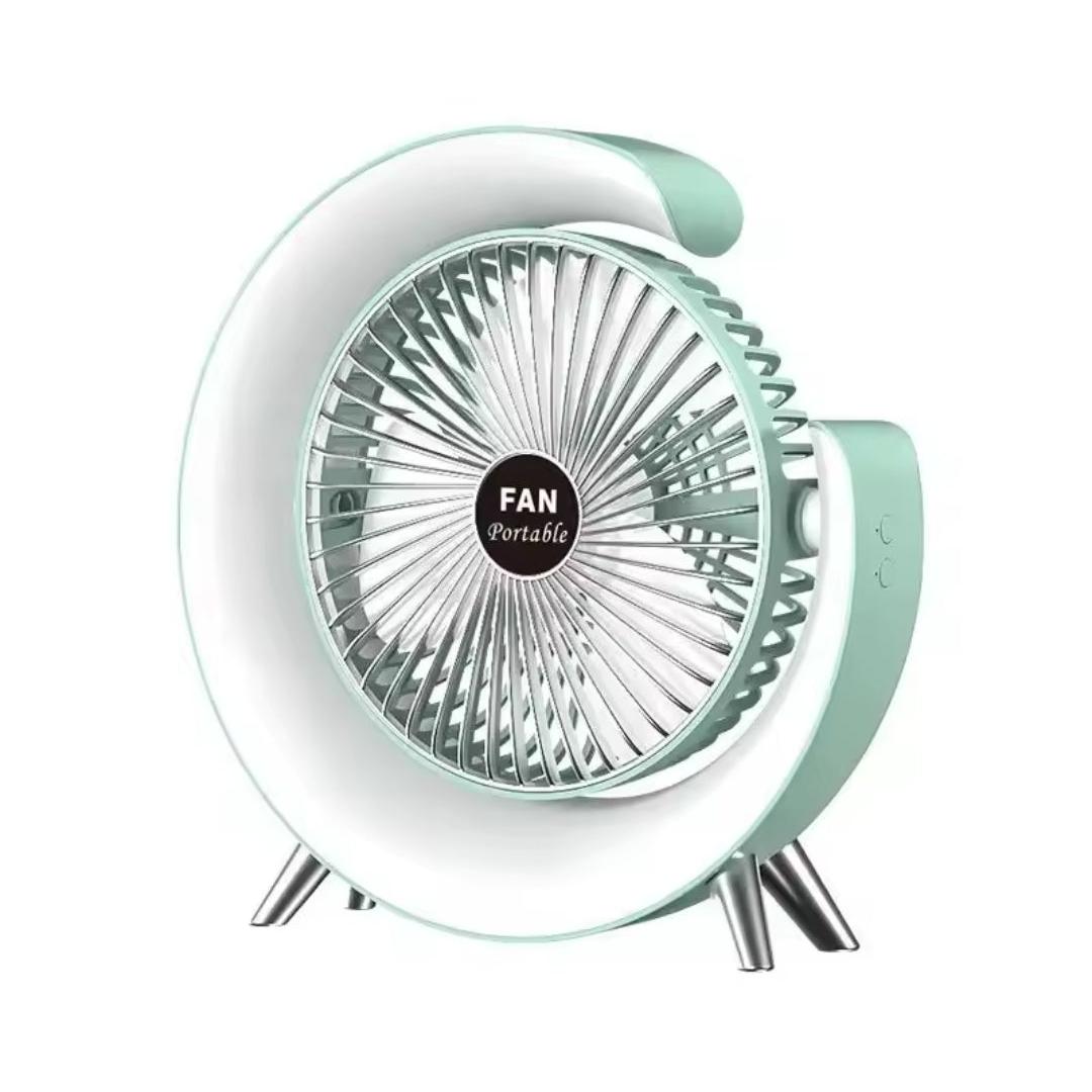 Portable Rechargeable Desktop Fan Compact Powerful & Energy Efficient