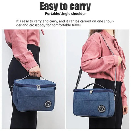 Portable Thermal Insulated Waterproof Lunch Bag