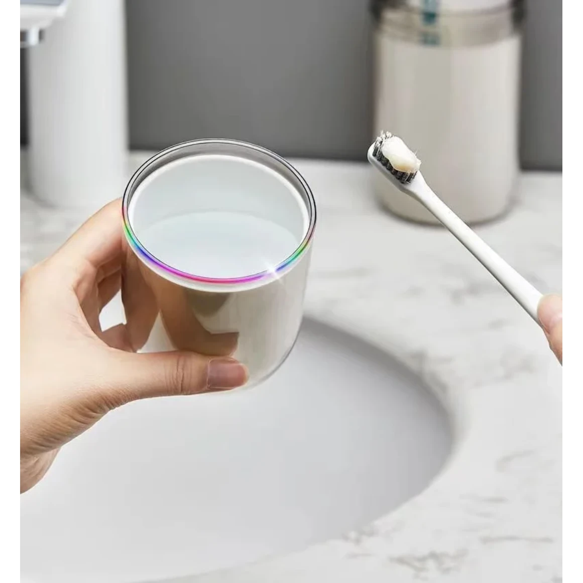 Portable Transparent Toothbrush & Toothpaste Travel Case – Compact Holder for Business Trips Bathroom organiser Luggage Accessories