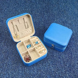 Portable Travel Storage Organizer Jewelry Case