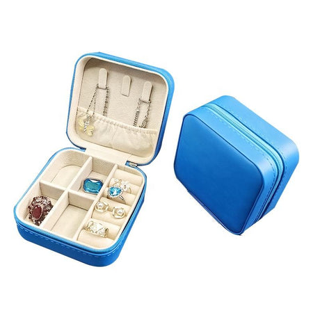Portable Travel Storage Organizer Jewelry Case