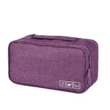 Portable Travel Undergarment Organizer – Multi-Compartment Storage Pouch for Bras, Panties & Toiletries (Large Size) Travel Accessories Travel Pouches