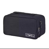 Portable Travel Undergarment Organizer – Multi-Compartment Storage Pouch for Bras, Panties & Toiletries (Large Size) Travel Accessories Travel Pouches