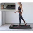 Portable Ultra-Thin Electric Treadmill with LED Display for Home