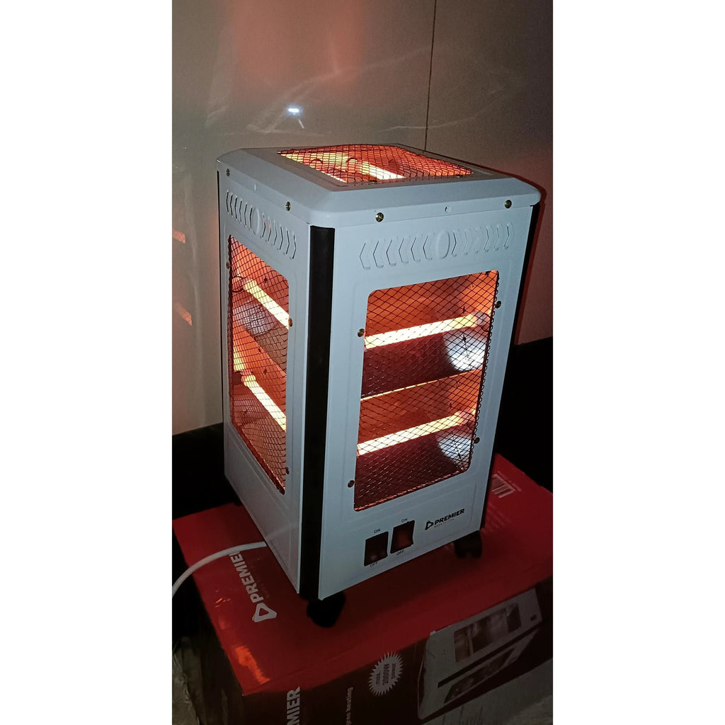 Premier 2000W Room Heater with 5 Heat Settings and Wheels Heater Space Heaters