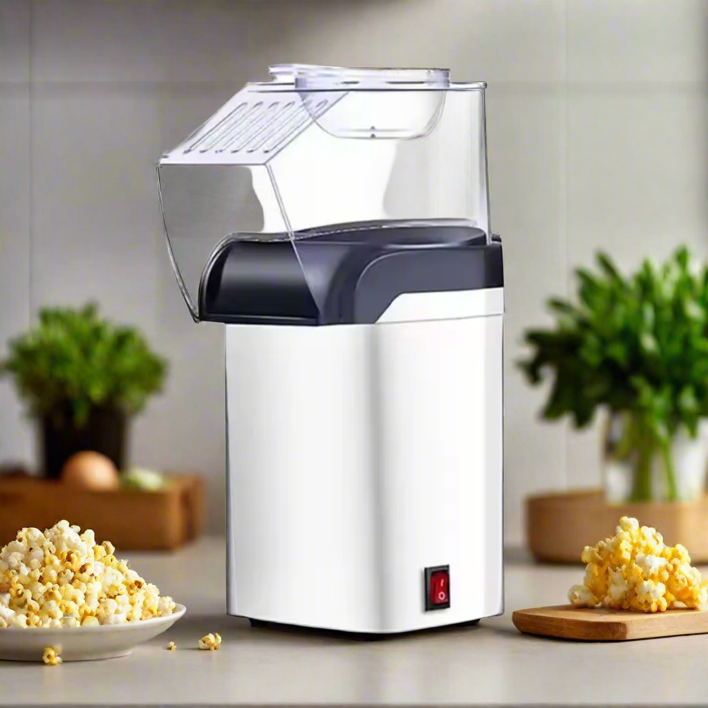 Premier Air Popcorn Maker Oil Free Electric Popcorn Machine for Healthy Snacking