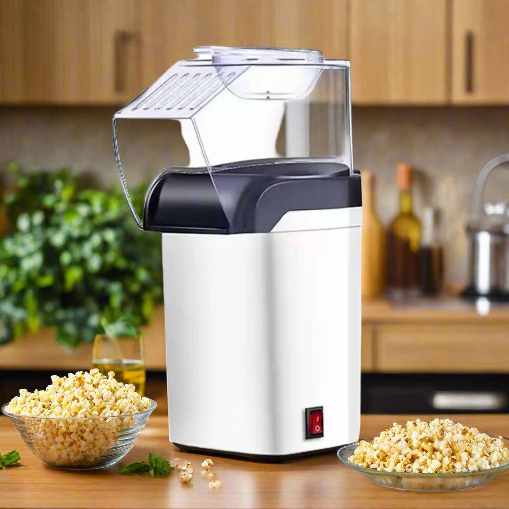 Premier Air Popcorn Maker Oil Free Electric Popcorn Machine for Healthy Snacking